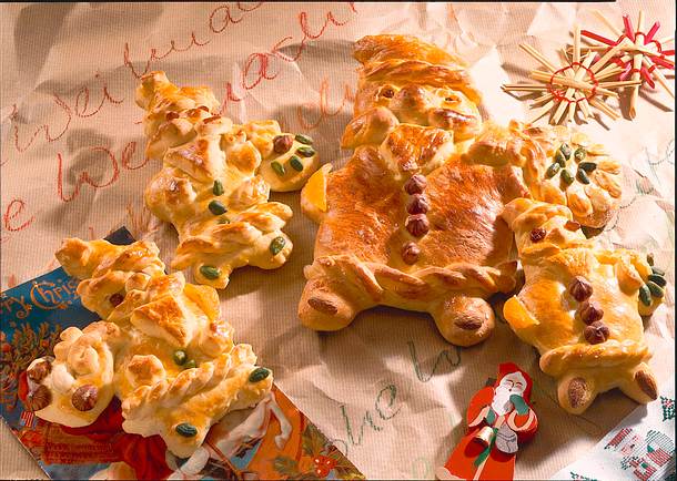 Weihnachtliche Stutenkerle Rezept Weihnachtliche Stutenkerle Rezept
