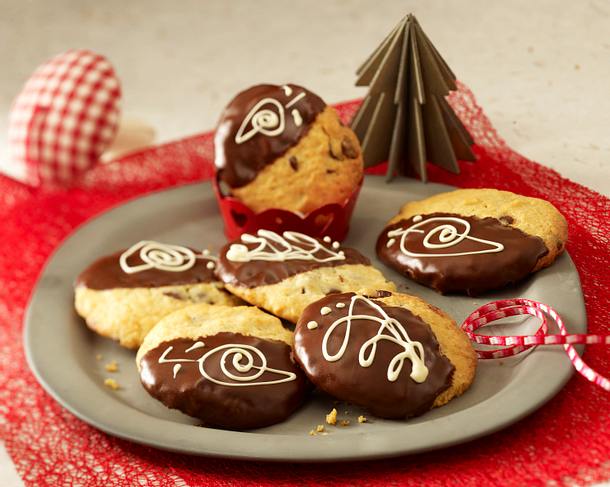 Weihnachts-Choco-Cookies Rezept Weihnachts-Choco-Cookies Rezept