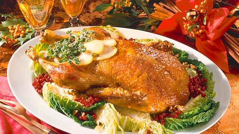 Weihnachtsgans Rezept - Foto: Neckermann