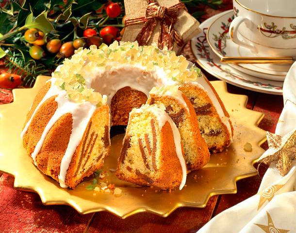 Weihnachtsgugelhupf Rezept Weihnachtsgugelhupf Rezept