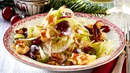 Weihnachtssalat mit Knusper-Sternen Rezept - Foto: LECKER @ Bauer Media Group