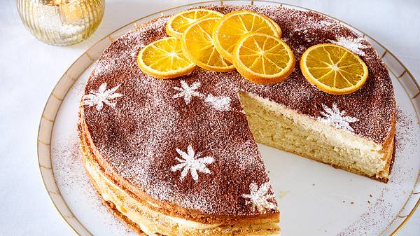 Weihnachtstorten-Rezepte mit Zimt, Marzipan, Orangen und Co. - Foto: House of Food / Bauer Food Experts KG