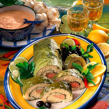 Weinblattroulade Rezept Weinblattroulade Rezept