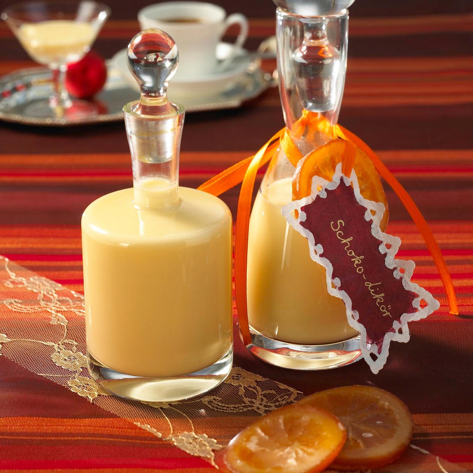 Weißer Schokoladen-Orangen-Likör Rezept
