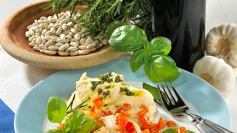 Weißes Bohnen-Püree zu gebratenem Zander Rezept - Foto: Först, Thomas