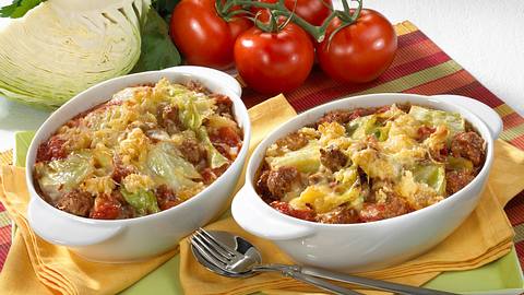 Weißkohl-Hackauflauf Rezept - Foto: House of Food / Bauer Food Experts KG