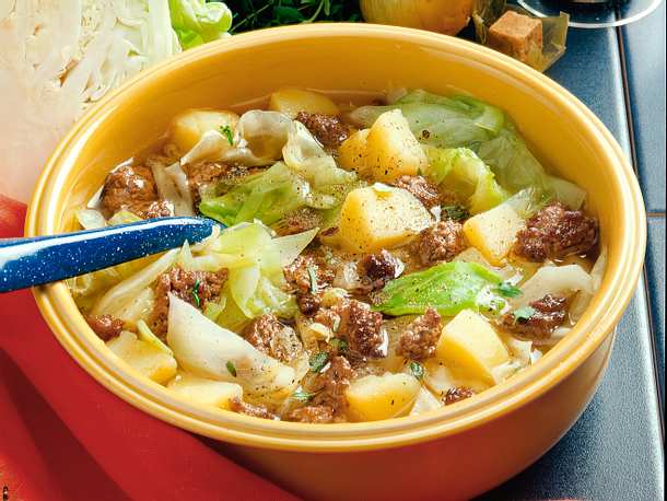Weißkohl-Kartoffel-Eintopf Rezept