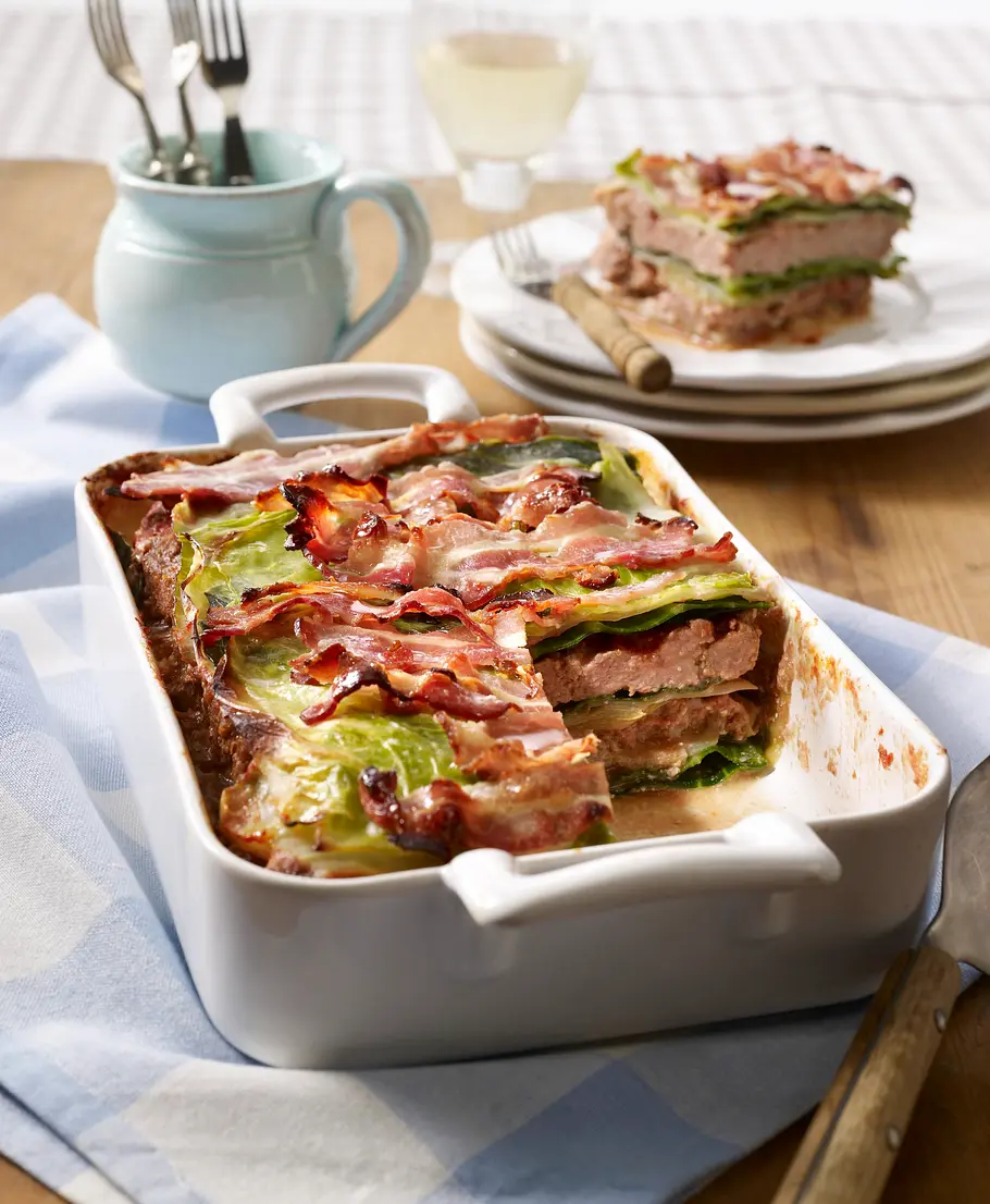 Weißkohl Lasagne Rezept Weißkohl Lasagne Rezept