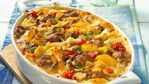 Weißkohlauflauf mit Hack Rezept - Foto: Först, Thomas