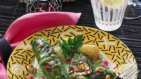 Weißkohlröllchen mit pikanter Ricotta-Füllung Rezept - Foto: Neckermann