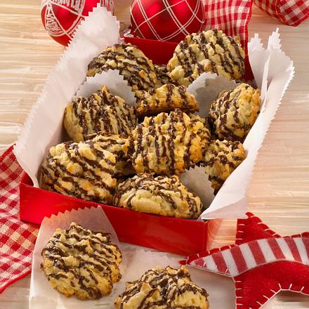 Weiße Knuspercookies Rezept Weiße Knuspercookies Rezept