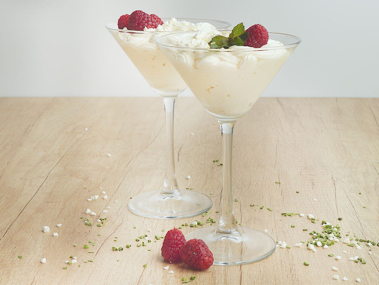 Weiße Mousse au Chocolat das Rezept ohne Ei LECKER