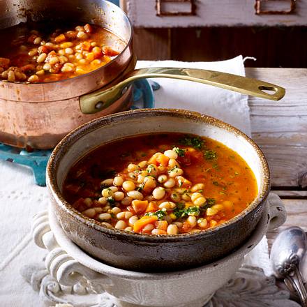 Weißer Bohneneintopf mit Pistou Rezept