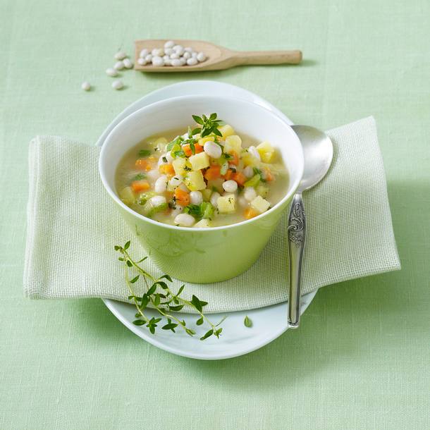 Weißer Bohnentopf (Diäko Tag 5 zwischendurch) Rezept