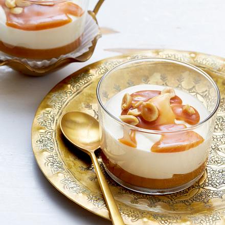 Weißes Schokoladenparfait Rezept Weißes Schokoladenparfait Rezept