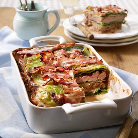 Weißkohl Lasagne Rezept Weißkohl Lasagne Rezept