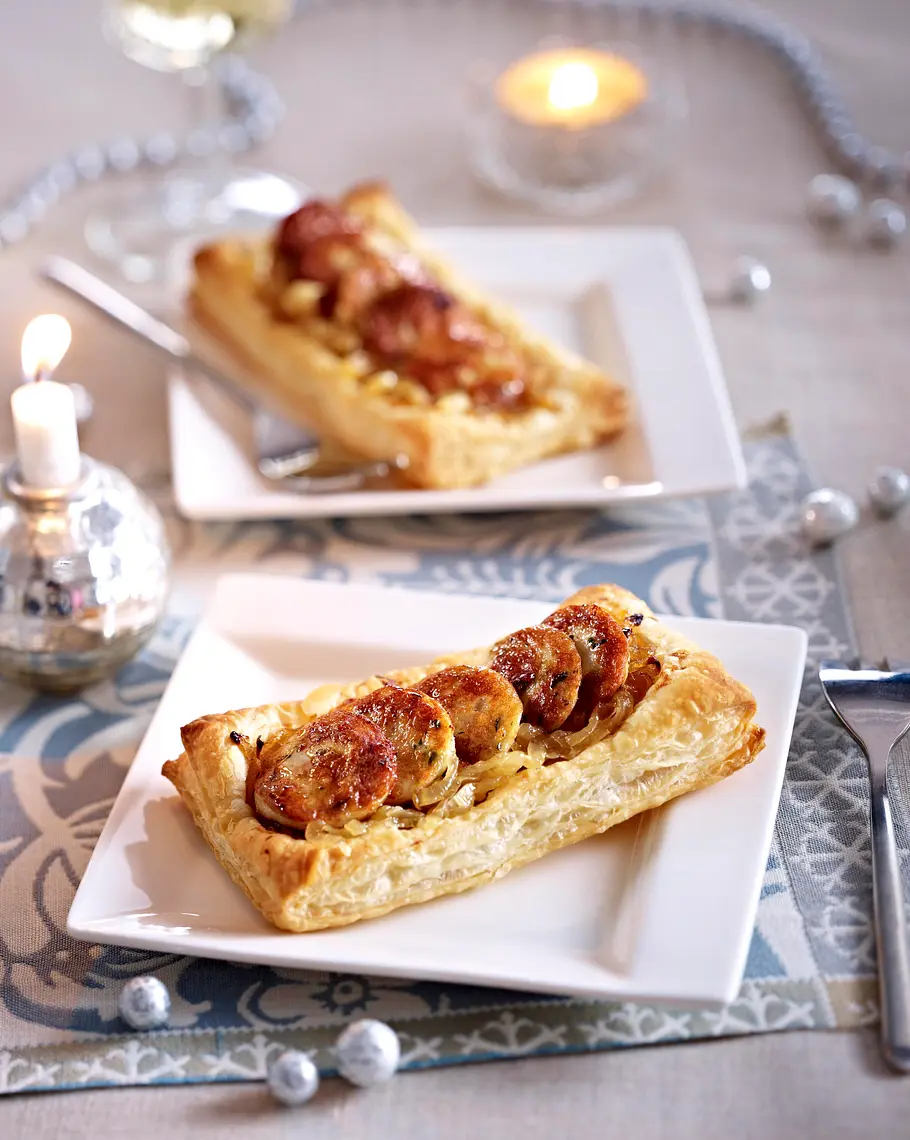 Weißwurst-Tartelettes Rezept Weißwurst-Tartelettes Rezept