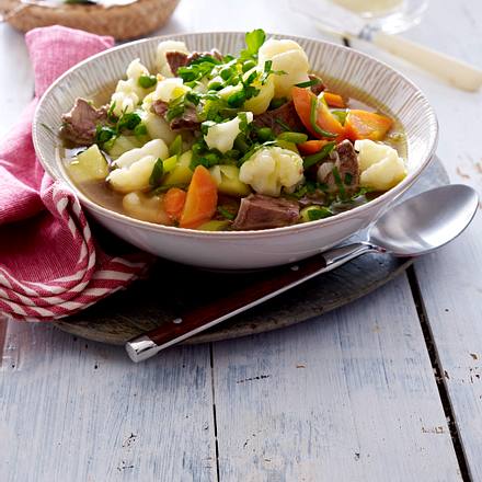 Welsh Cawl (Waliser Eintopf mit Rindfleisch) Rezept