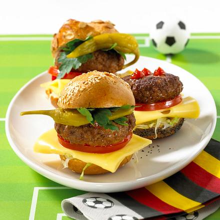 Weltmeister-Burger Rezept Weltmeister-Burger Rezept