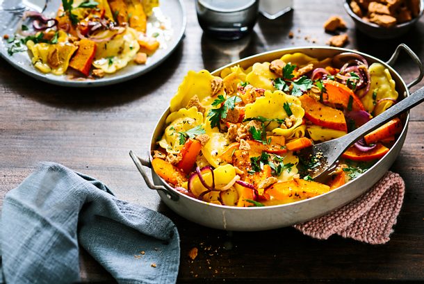 Wichtelige Kürbis-Ravioli Rezept