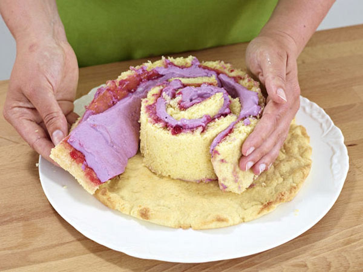 Wickeltorte - Schritt 8: