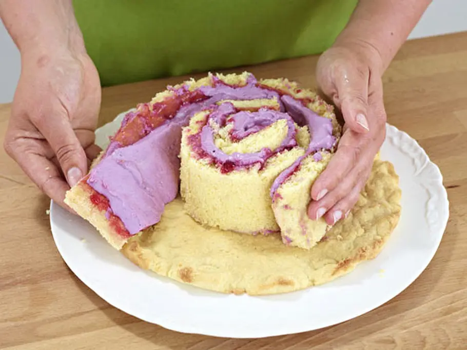 Wickeltorte - Schritt 8: