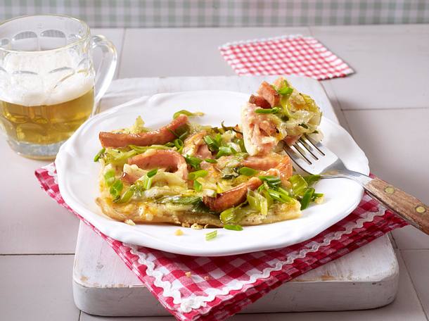Wiesn-Flammkuchen Rezept Wiesn-Flammkuchen Rezept