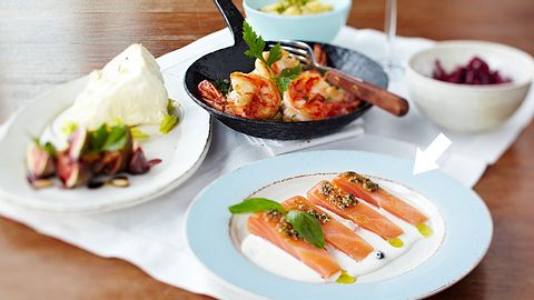 Wildlachs auf Zitronenrahm Rezept - Foto: House of Food / Bauer Food Experts KG