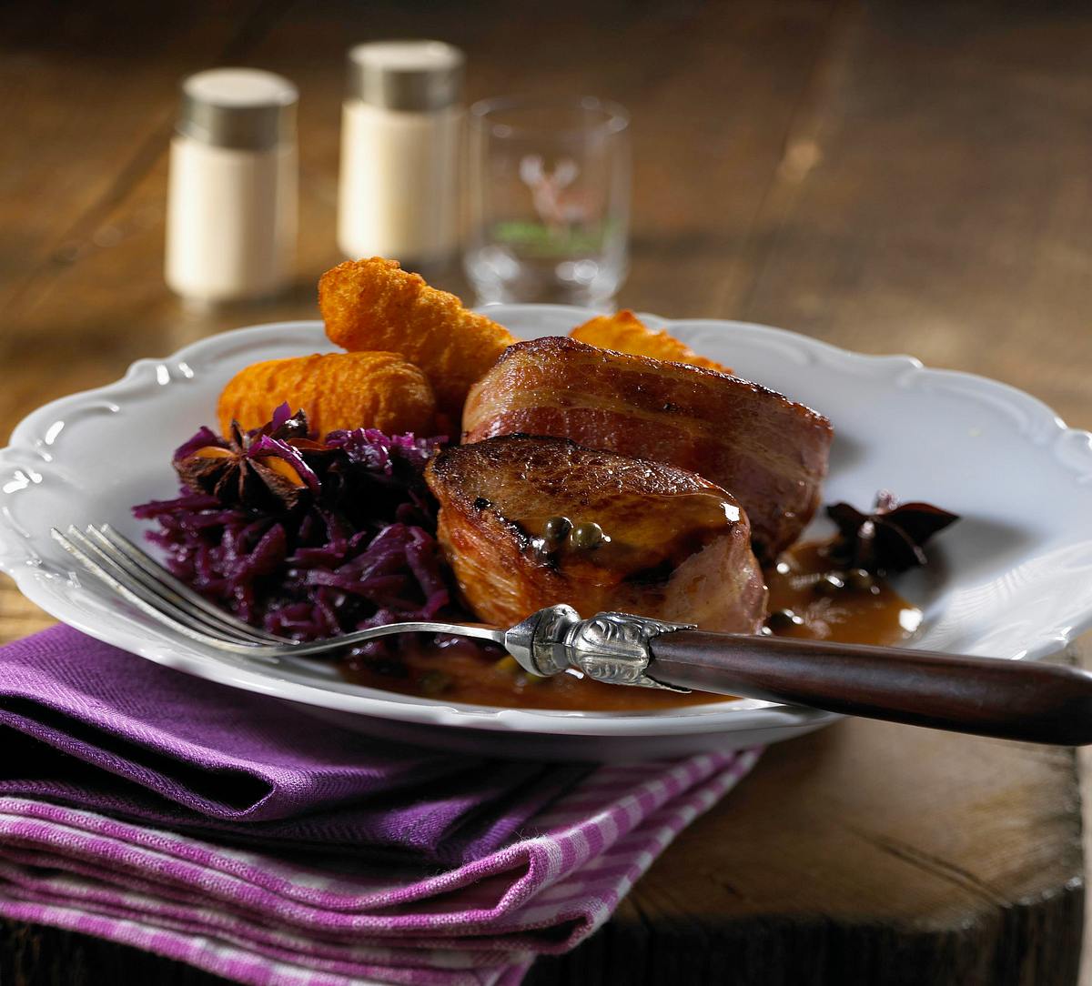 Wildschwein-Medaillons Rezept