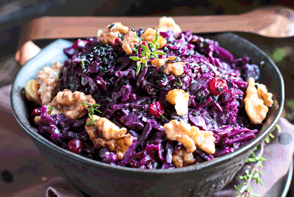 Winter-Rotkohl Rezept