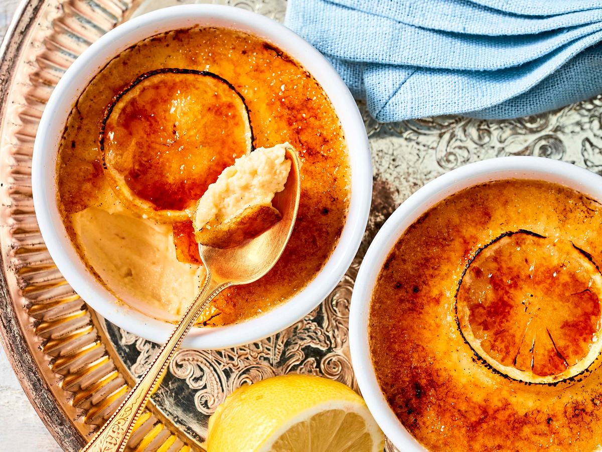 Winterliche Crème brûlée Rezept 