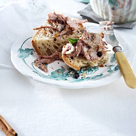 Winterliche Entenrillette Rezept