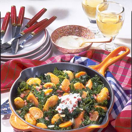 Winterliche Gemüsepfanne Rezept Winterliche Gemüsepfanne Rezept