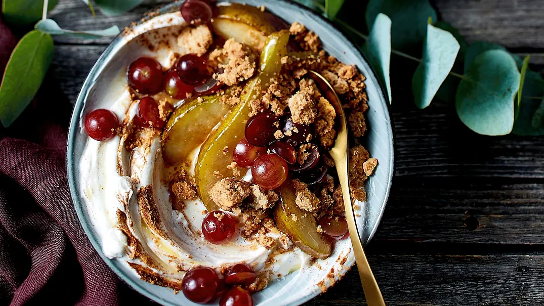 Winterliche Vanillecreme Rezept - Foto: LECKER @ Bauer Media Group Winterliche Vanillecreme Rezept - Foto: LECKER @ Bauer Media Group