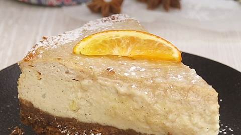 Winterlicher Käsekuchen - Foto: ShowHeroes