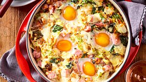 Wirsing-Kasseler-Shakshuka Rezept - Foto: House of Food / Bauer Food Experts KG