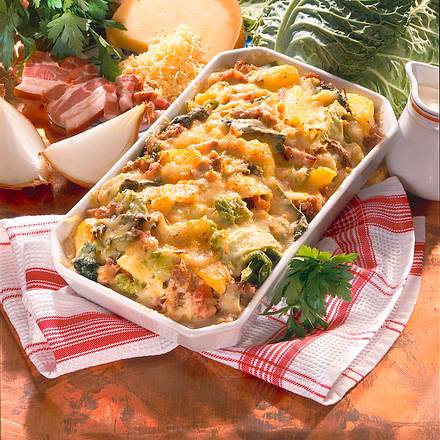 Wirsing-Mett-Auflauf Rezept Wirsing-Mett-Auflauf Rezept