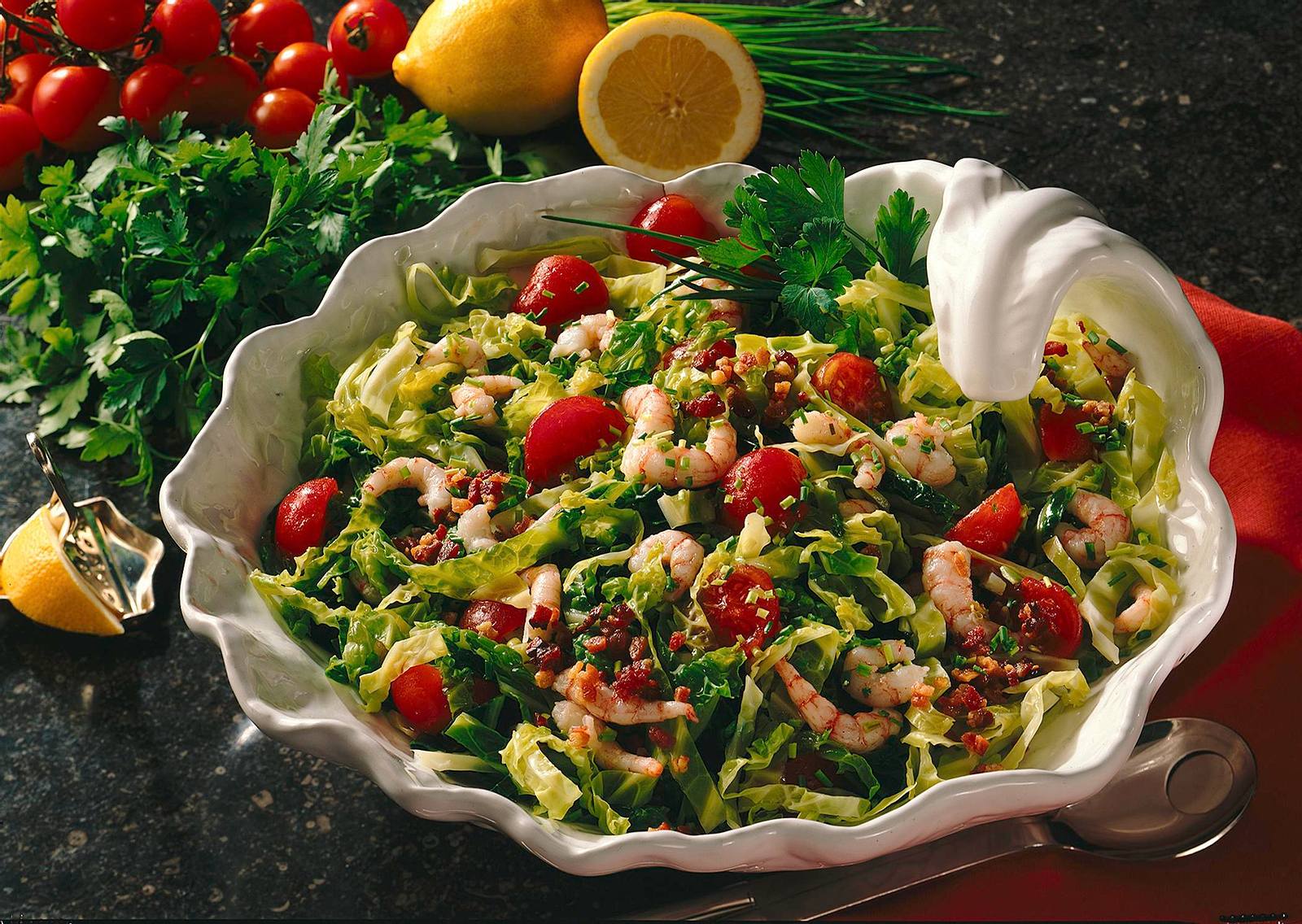 Wirsing-Salat, lauwarm Rezept | LECKER
