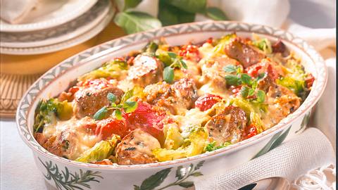 Wirsingauflauf mit Schweinefilet Rezept - Foto: Först, Thomas