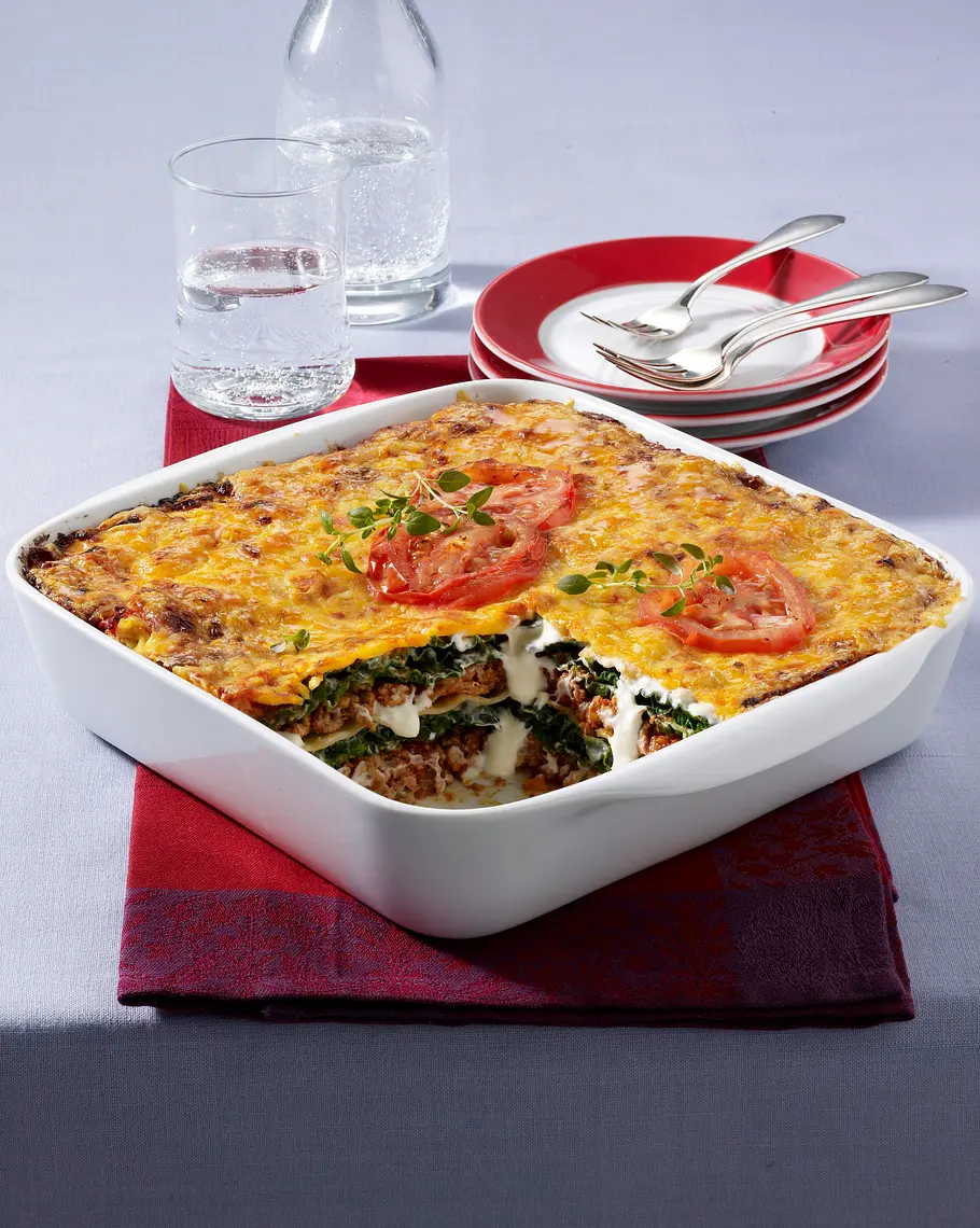 Wirsingkohl-Hack-Lasagne Rezept Wirsingkohl-Hack-Lasagne Rezept