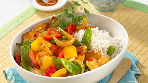Wok-Gemüse mit Hähnchen Rezept - Foto: House of Food / Bauer Food Experts KG