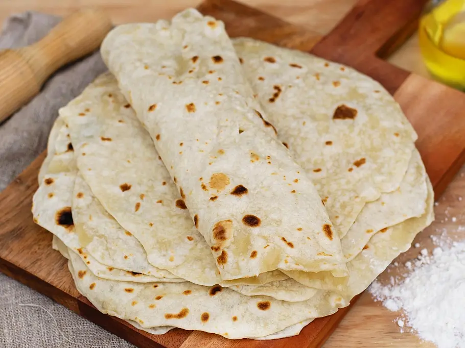 Wrap-Teig-Rezept Wrap-Teig - das einfache Rezept