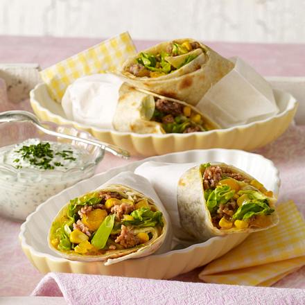 Wraps mit Mangocurry Rezept