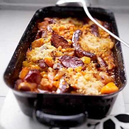 Würstchen-Cassoulet Rezept Würstchen-Cassoulet Rezept