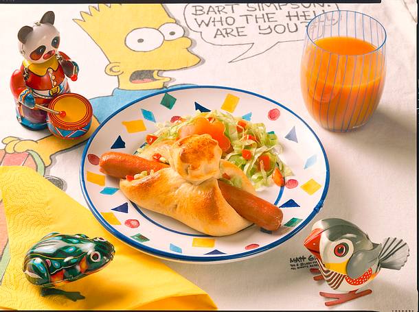 Würstchen im Schlafrock Rezept
