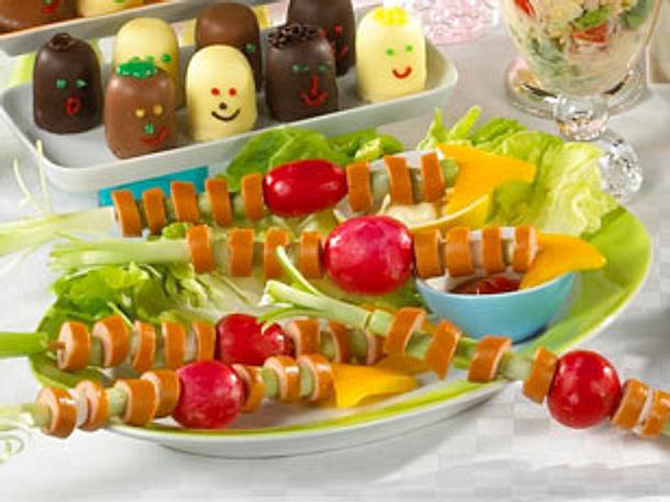Würstchen-Speere Rezept Würstchen-Speere Rezept
