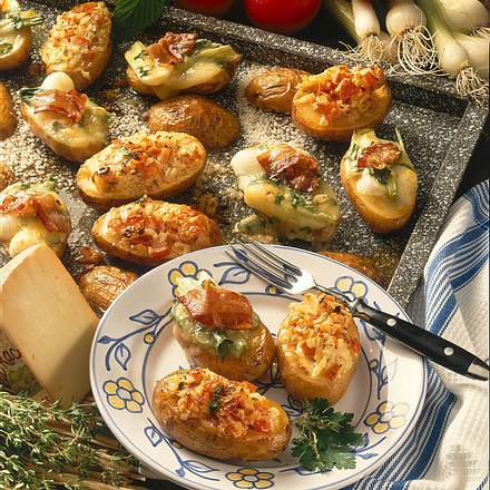 Würzige Blechkartoffeln Rezept