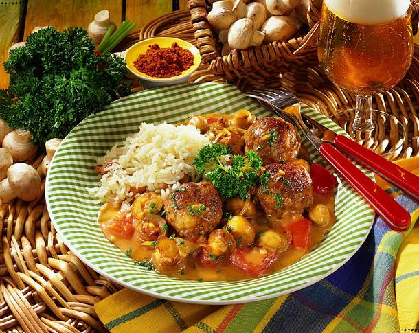 Würzige Hackbällchen Rezept Würzige Hackbällchen Rezept