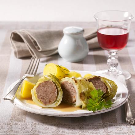 Würzige Kohlrouladen Rezept Würzige Kohlrouladen Rezept