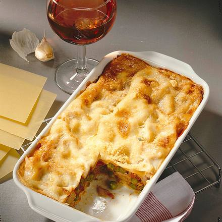 Würzige Tomaten-Lasagne Rezept Würzige Tomaten-Lasagne Rezept